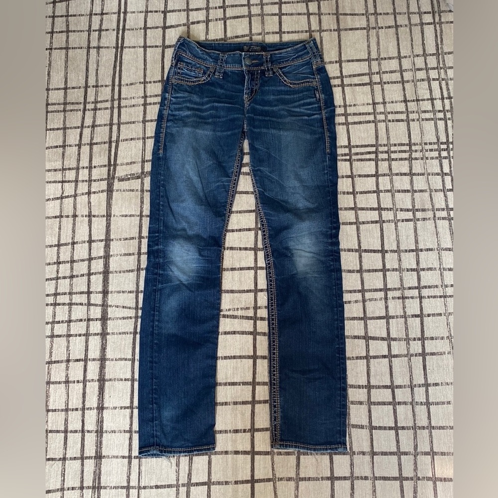 Silver jeans